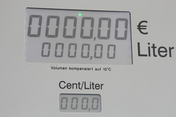 Tankstelle, Zapfsäule