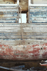 Altes Holz Fischerschiff