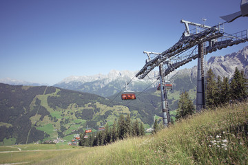 Sesselbahn in Österreich
