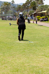 パターゴルフを楽しむ高齢者14