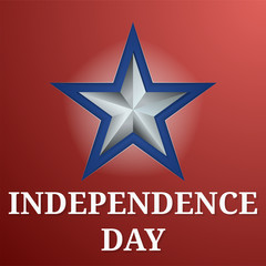 Obraz premium USA Independence Day illustration