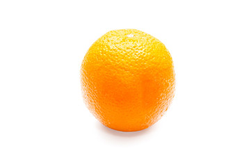 delicious juicy orange, squeeze juice from orange