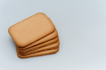 delicious biscuits with filling