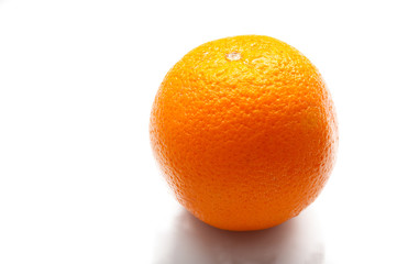 delicious juicy orange, squeeze juice from orange