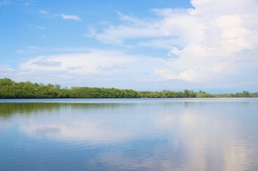 Fototapeta na wymiar Lake in Guatemala