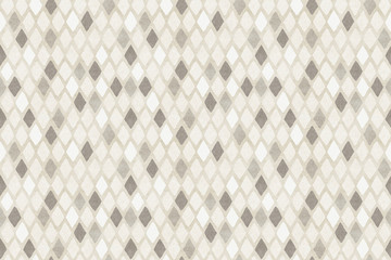 Losanges beiges et gris