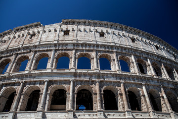 Colosseum. Rome, Italy. Colosseum. Rome, Italy. Roman arcitecture. Most popular landmark in Rome.