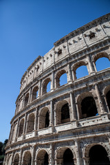 Colosseum. Rome, Italy. Colosseum. Rome, Italy. Roman arcitecture. Most popular landmark in Rome.