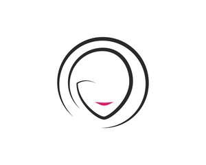 Women face silhouette