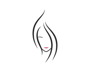 Women face silhouette