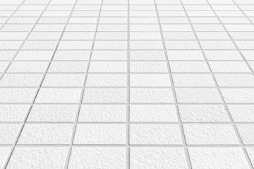 Seamless white brick floor pattern texture