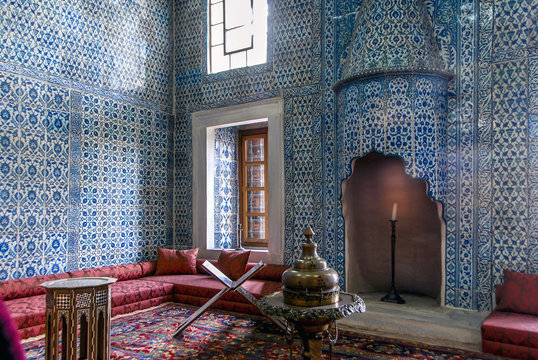 Istanbul, Turkey, 3 May 2014: Hunkar Kasri is an Ottoman Mansion in the Yeni Mosque Building, Eminonu district of Istanbul.
