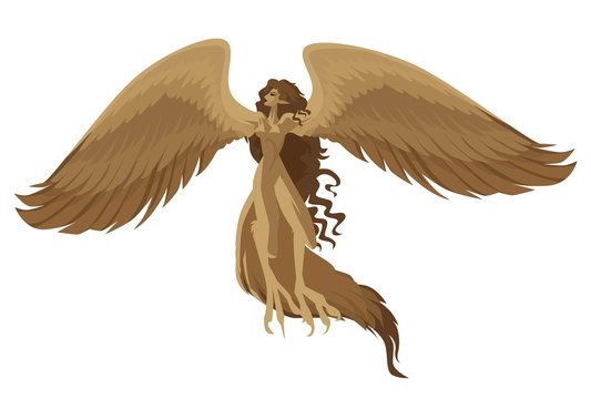 flying woman mythology harpy
