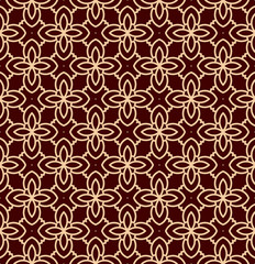 Vector seamless pattern. Modern stylish texture.linear ornament seamless pattern. Repeating abstract background