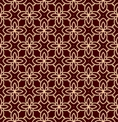Badezimmer Foto Rückwand Vector seamless pattern. Modern stylish texture.linear ornament seamless pattern. Repeating abstract background © Saiful