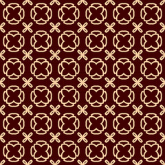 Luxury Geometric Pattern. Vector seamless pattern. Modern linear stylish texture. Geometric striped ornament.