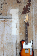 Naklejka premium エレキギター