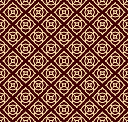 Luxury Geometric Pattern. Vector seamless pattern. Modern linear stylish texture. Geometric striped ornament.