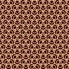 Vector seamless pattern. Modern stylish texture.linear ornament seamless pattern. Repeating abstract background
