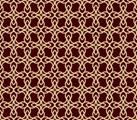 Vector seamless pattern. Modern stylish texture.linear ornament seamless pattern. Repeating abstract background