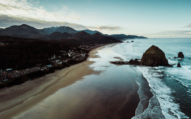 Cannon Beach Aerial View