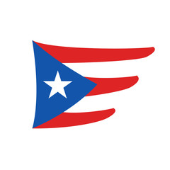 Puerto Rico flag symbol