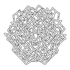 Abstract lines background