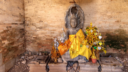 BUDDHIST SHRINE, EAST MEBON, SIEM REAP, CAMBODIA.