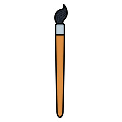 paint brush tool icon vector illustration design