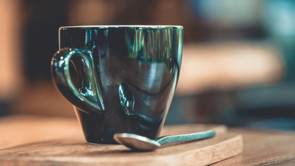 A Black Cup Of Coffee