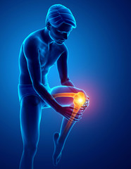 Male Knee pain