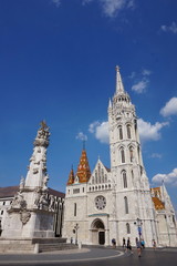 Fototapeta na wymiar Matthiaskirche in Budapest, Ungarn