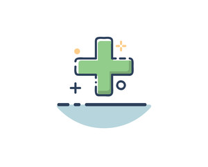 setting icon design illustration,line filled style design, designed for web and app