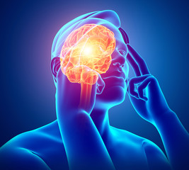 Male Feeling Headache