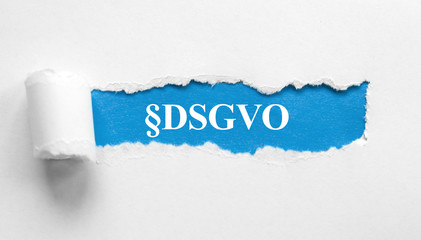 §DSGVO  Datenschutz Grundverordnung