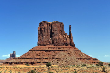 USA. The Monument Valley is one of the country's most popular attractions