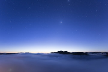 夜明けの一番星