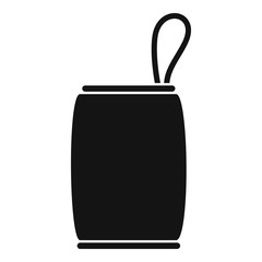 Fototapeta premium Protect bag icon. Simple illustration of protect bag vector icon for web design isolated on white background