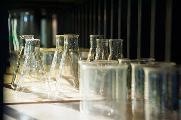 Modern chemical laboratory