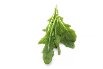 isolated vegetable, arugula