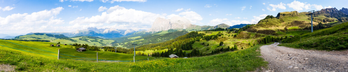 Fototapeta premium mountain panorama alps