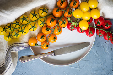 Organic food concept