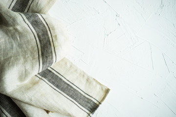 Stripped vintage towel