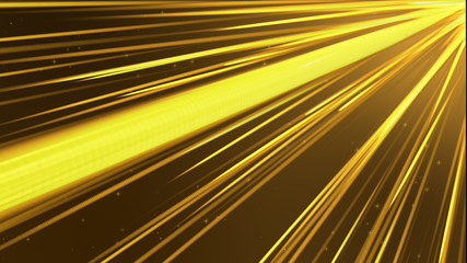 Gold  streak Lines of Light Technology Abstract Background. Abstract  background.