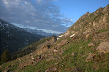 Berglandschaft Pragelpass
