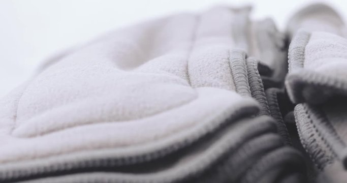 Reusable washable liners for diapers