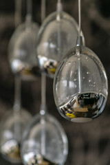 Obraz premium Glass shape lightbulb