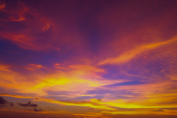 very beautiful colorful sky