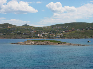 Daskalio beach Keratea Attica Greece