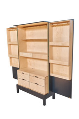 Cabinet-bar on a white background